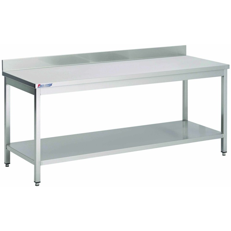 Table Adossee Avec 1 Sous-Tablette Prof. 800 - ShopDesChefs
