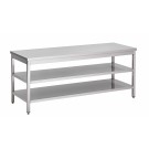 Table Centrale Avec 2 Sous-Tablettesprof. 500 - ShopDesChefs
