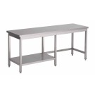 Table Centrale Avec Demi Sous-Tablette Prof. 700 - ShopDesChefs
