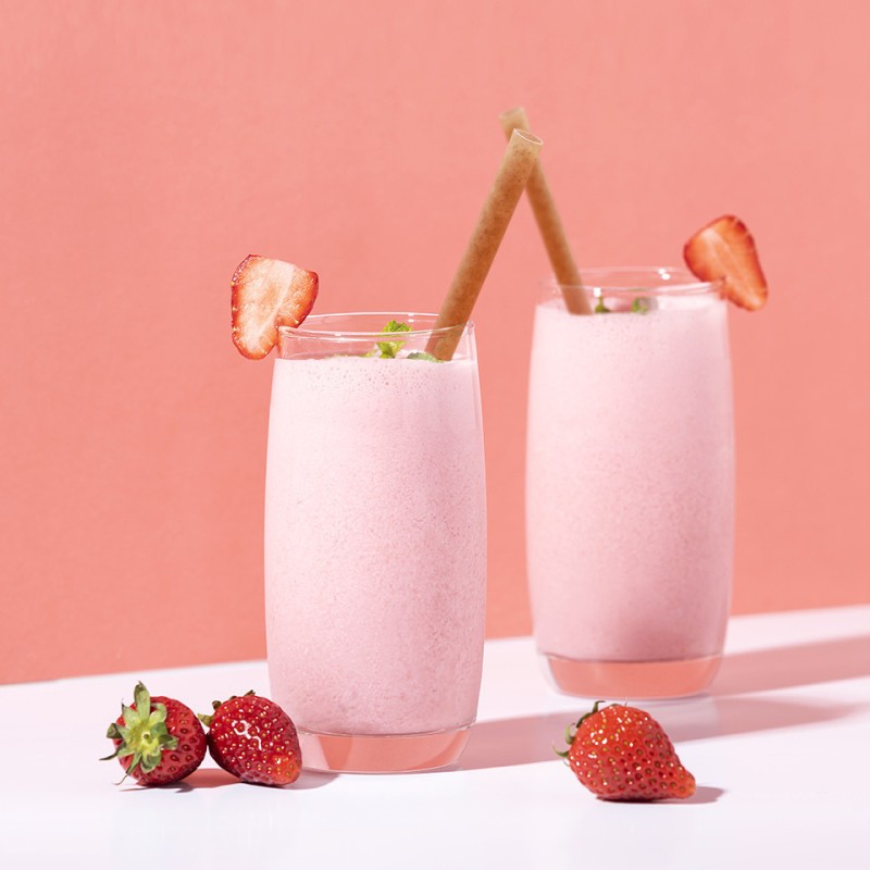 Les Nouvelles Pailles - Paille biodégradable large en canne à sucre - 12 boîtes x 300