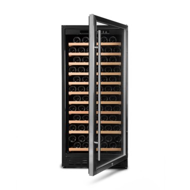 Vinobox - Cave à vin inox 110 bouteilles 1 température