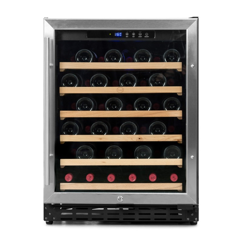 Vinobox - Cave à vin encastrable 50 bouteilles Inox