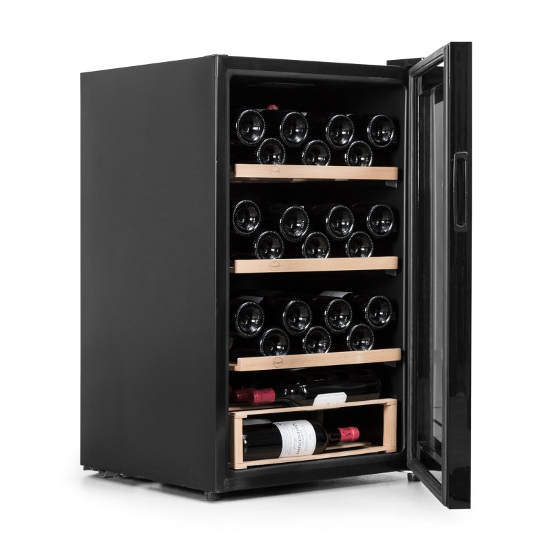 Vinobox - Cave à vin noire de 48 bouteilles