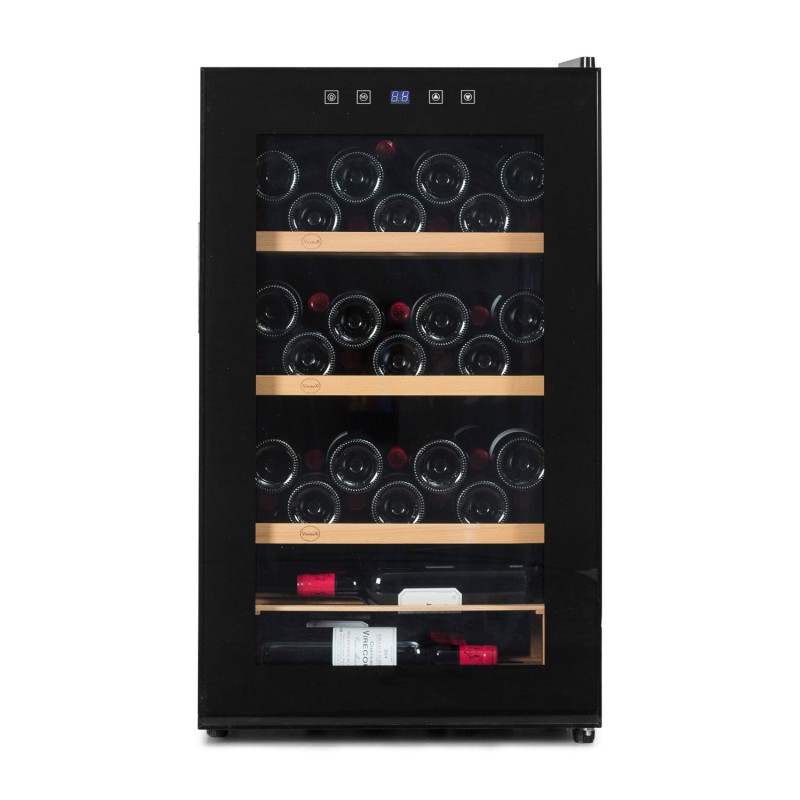 Vinobox - Cave à vin noire de 48 bouteilles