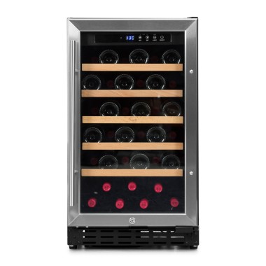 Vinobox - Cave à vin 40 bouteilles - Inox