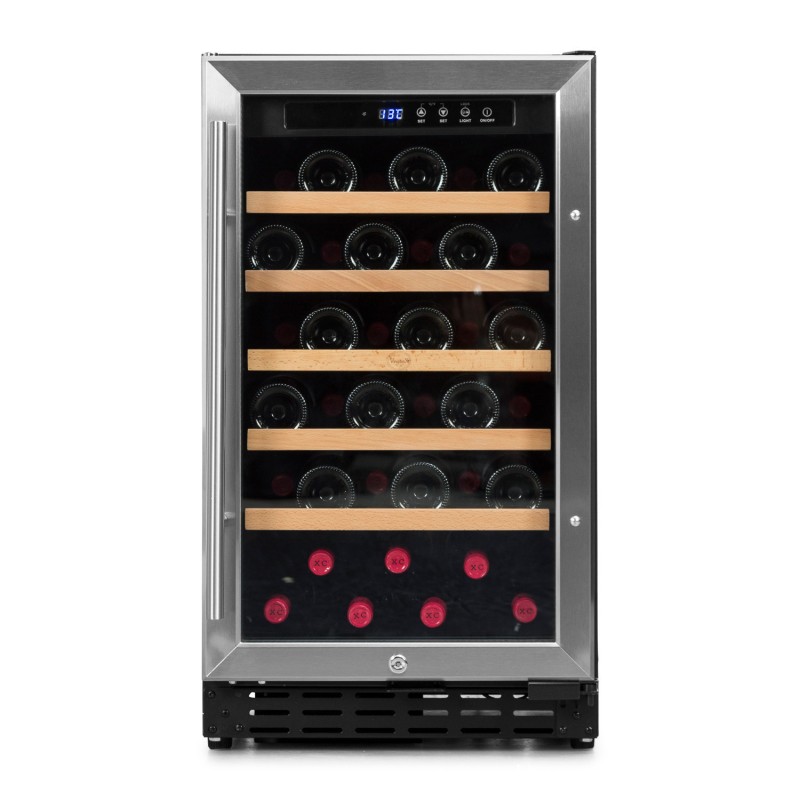 Vinobox - Cave à vin 40 bouteilles - Inox