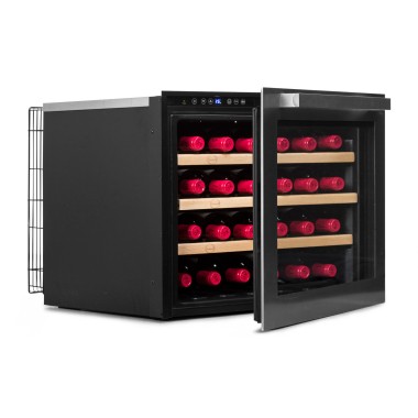 Vinobox - Cave à vin 24 bouteilles design inox