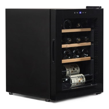 Vinobox - Cave à vin noire de 16 bouteilles