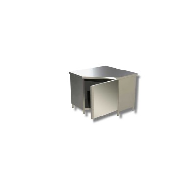 Table armoire d'angle sans dosseret profondeur 600 - Ristopro