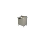 Plonge Inox sur Meuble Porte Battante - Gamme 700 - Ristopro