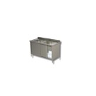 Plonge 2 Bacs sur Meuble avec Porte Coulissante - Gamme 700 - Ristopro
