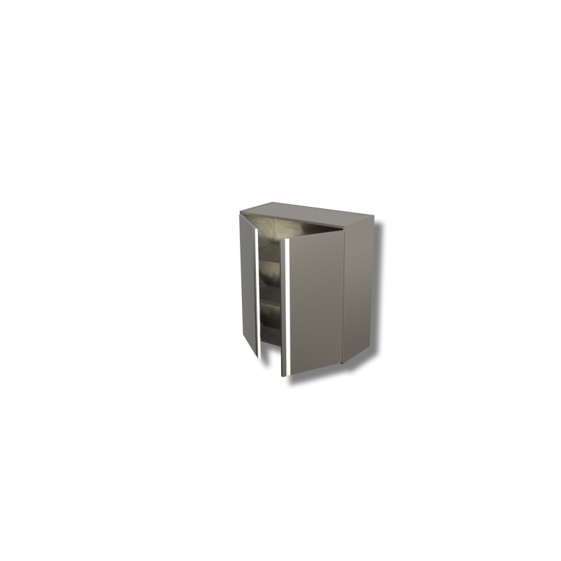 Armoire murale 2 etageres avec 1 porte battante  - Ristopro