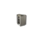 Armoire murale 2 etageres avec 1 porte battante  - Ristopro