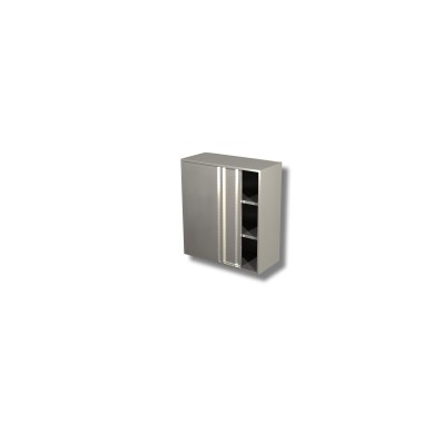 Armoire murale 2 etageres avec portes coulissantes - Ristopro