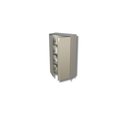 Armoire 2 portes battantes + 3 etageres - Ristopro