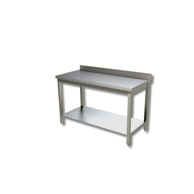 Table avec etagere et dosseret - Ristopro