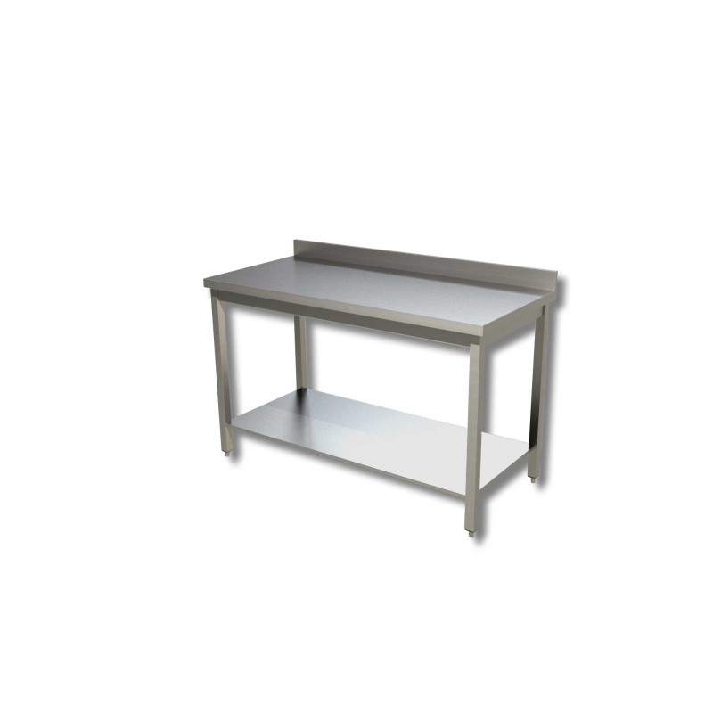 Table avec etagere et dosseret - Ristopro