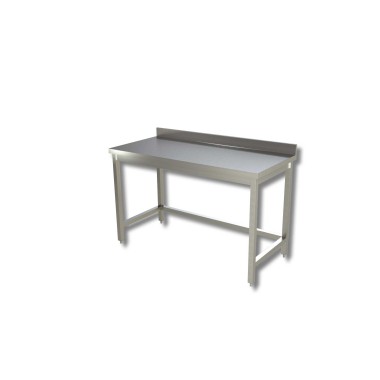 Table avec dosseret sans etagere - Ristopro