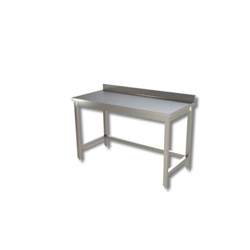Table avec dosseret sans etagere - Ristopro
