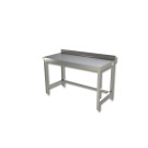 Table avec dosseret sans etagere - Ristopro