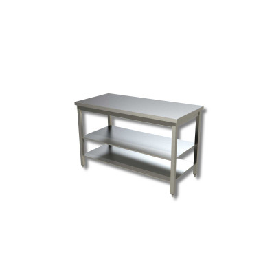 Table avec 2 etageres sans dosseret - Ristopro