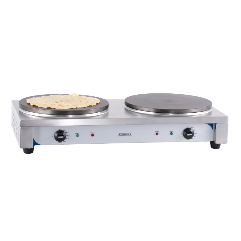 Casselin - Crêpière double 35 électrique