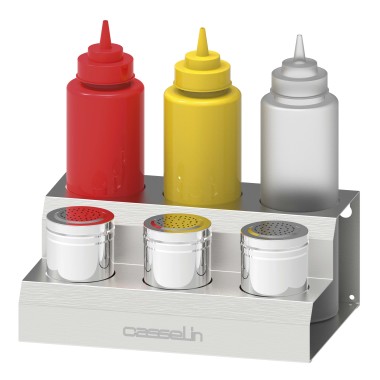 Casselin - Porte bouteilles à sauce et épices