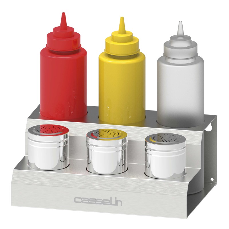 Casselin - Porte bouteilles à sauce et épices
