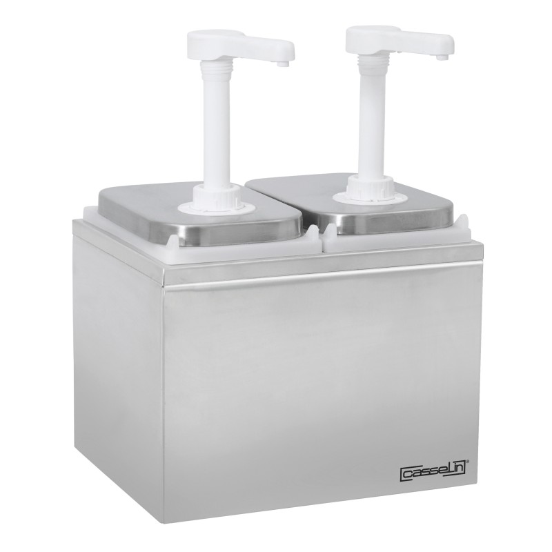 Casselin - Pompe à sauce neutre 2 x 2L