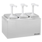 Casselin - Pompe à sauce neutre 3 x 2L
