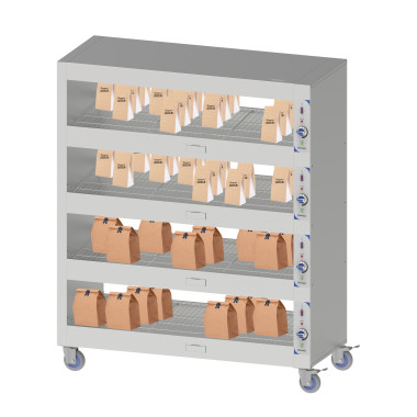 Casselin - Etagère chauffante mobile 120