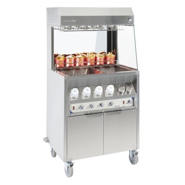Casselin - Poste de salage chauffe sauce 800