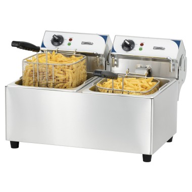 Casselin - Friteuse électrique 2 x 7 litres