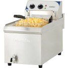 Casselin - Friteuse électrique avec vanne de vidange 10 litres haut rendement