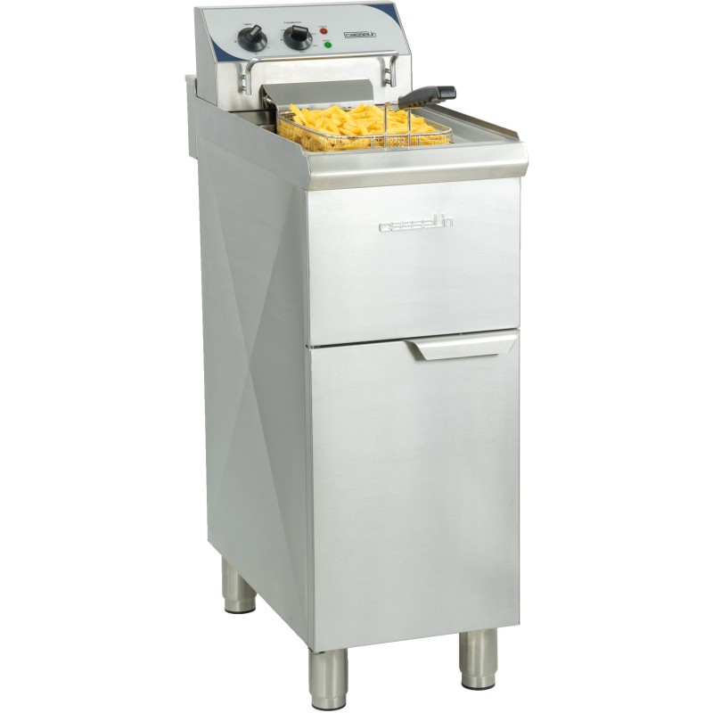 Casselin - Friteuse électrique sur pieds 10 litres haut rendement