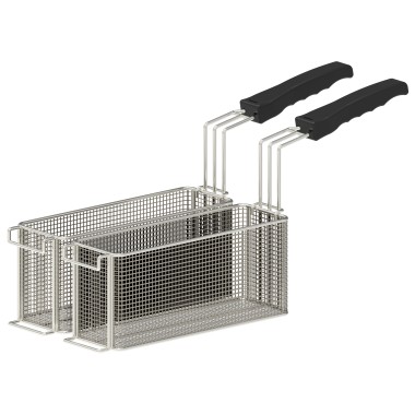 Casselin - Lot de 2 paniers 4,5L pour friteuse 10 litres