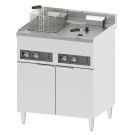 Casselin - Friteuse électrique sur pieds 2 x 16 litres