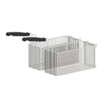 Casselin - Lot de 2 paniers 6,5L pour friteuse 16 litres