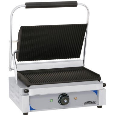 Casselin - Grill Panini plaques Rainurée - Rainurée