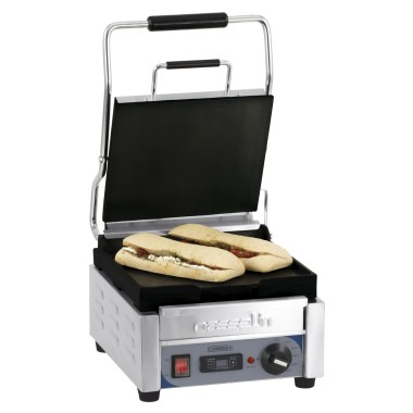 Casselin - Grill Panini Petit Premium Lisse - Lisse avec minuteur
