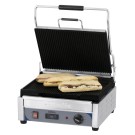 Casselin - Grill Panini Grand Premium Rainurée - Rainurée avec minuteur