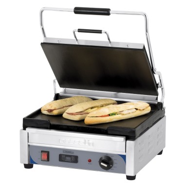 Casselin - Grill Panini Grand Premium Lisse - Lisse avec minuteur