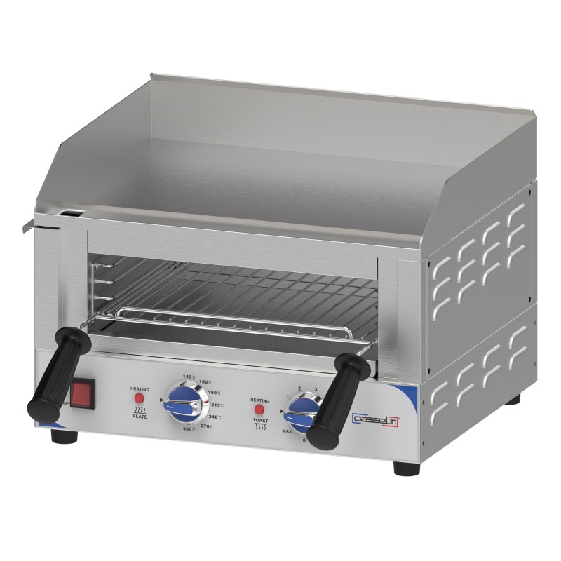 Casselin - Plaque à snacker avec toasteur intégré 480