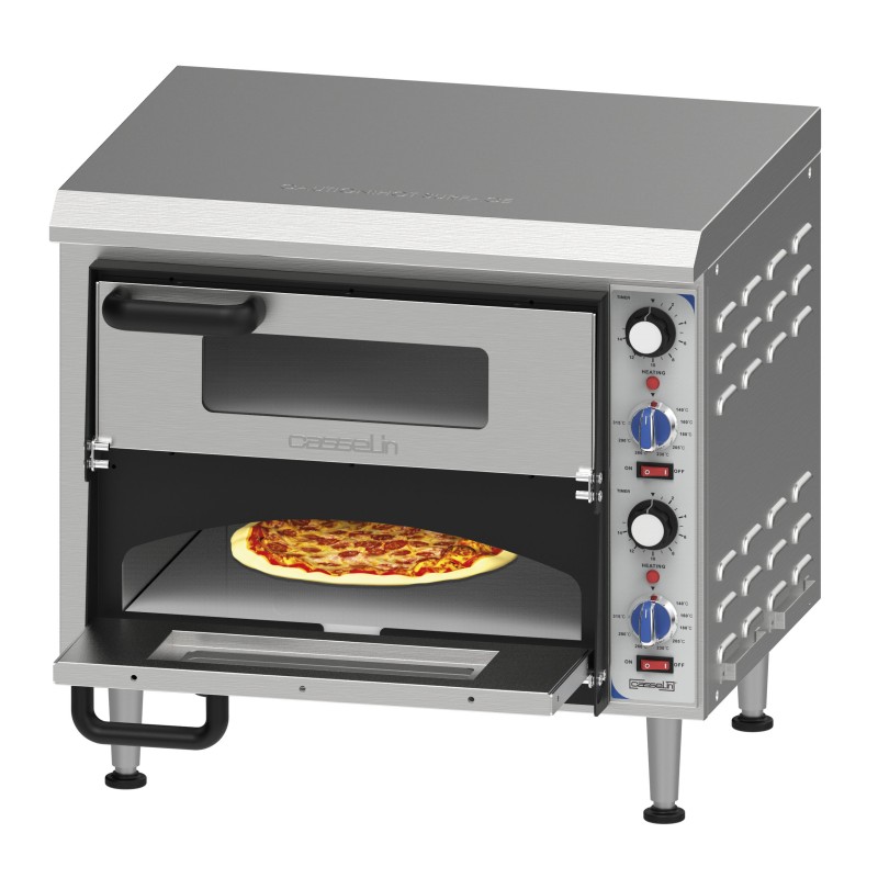 Casselin - Four à pizza électrique 2 chambres 35 cm