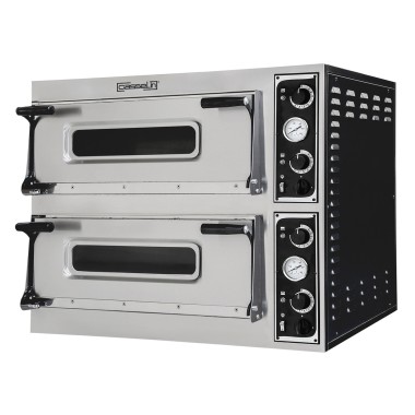 Casselin - Four à pizza électrique 2x4 pizzas 40cm
