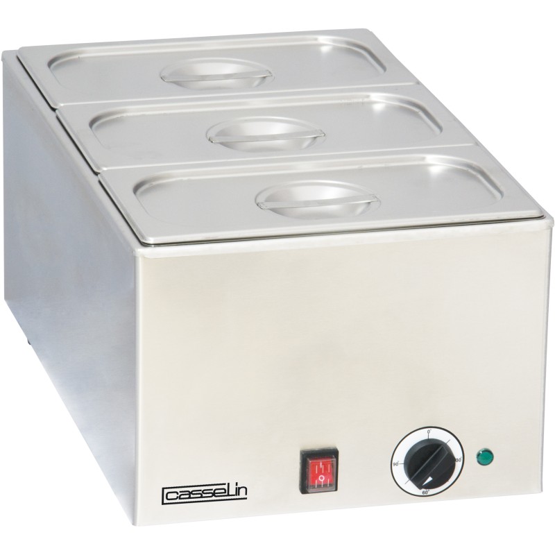Casselin - Bain-marie avec 3 x GN 1/3