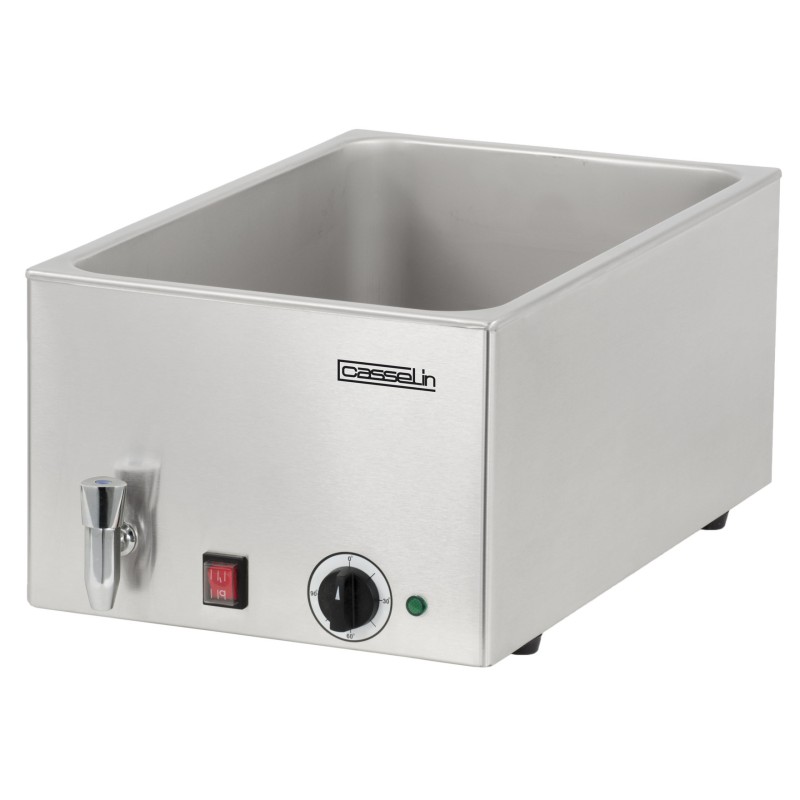 Casselin - Bain-marie avec robinet de vidange GN 1/1