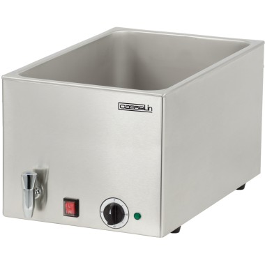 Casselin - Bain-marie avec robinet de vidange GN 1/1 - 200 mm