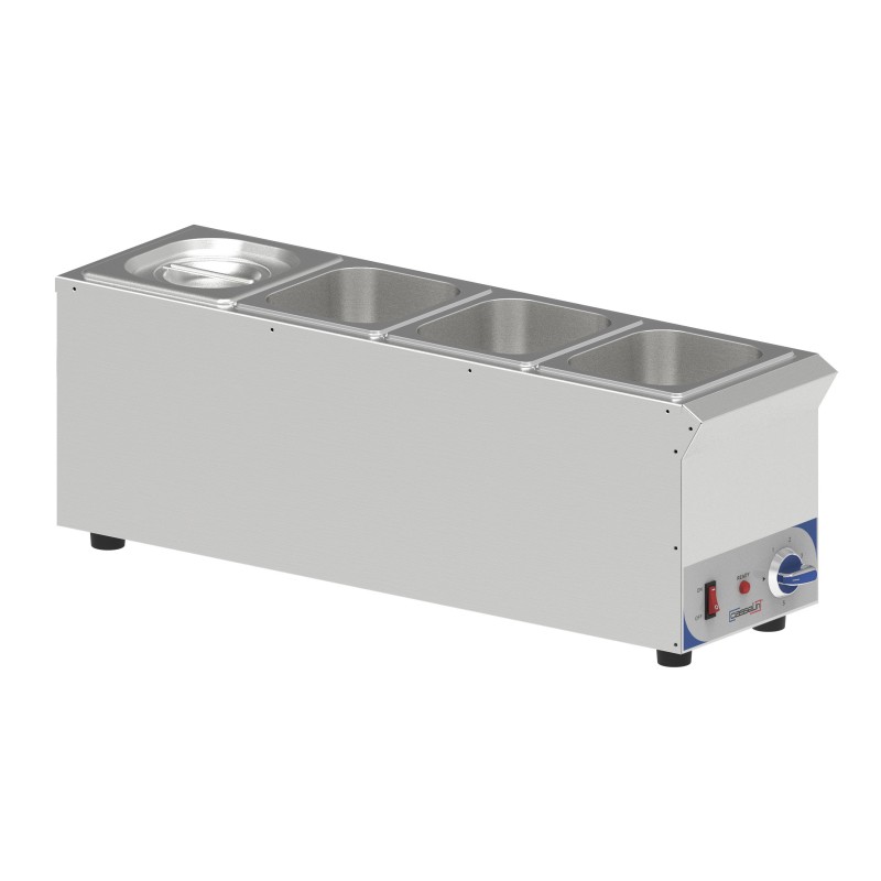Casselin - Bain-marie à sauce 4 x GN 1/6 compact