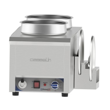 Casselin - Bain-marie à eau à sauce 2 x 7,5L